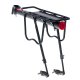 L-BRNO Universal Bicycle Rear Aluminum Trunk Bike Rack, Black