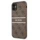 Guess 4G Stripe Case for iPhone 11 / XR - Brown