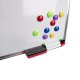 Maaleo Magnetic Whiteboard 60x40 cm with Accessories, White