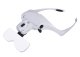 Head Magnifier Glasses with 2 LED Lights and 5 Lenses up to 3.5x