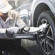 Wheel inflation gun pressure gauge