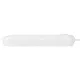 Maclean MCE394 W Power Strip, 3 Outlets + 3xUSB, 2500W, 1.5m, White