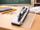 School Compass Set with Pencil and Spare Leads Geometry Kit, black