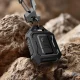 Tech-Protect Kevlar Pro Case for Apple AirTag 1 / 2 with Carabiner, Black