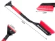 Telescopic Car Ice Scraper and Snow Brush 2in1, 72-86 cm