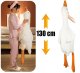 Plush Large Goose-shaped Hugging Pillow, 130cm