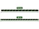 Expandable Garden Hose with Spray Gun DIVODV, 12.5-30m, Black/Green