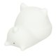Silicone Cat Night Light for Kids, Touch Control, USB Rechargeable, White