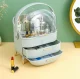 Cosmetic Makeup Organizer Container Jewelry Storage Box, Gray