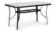 Multigarden Tempered Glass Garden Table 160x90 cm, Black