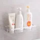 Bathroom Shower Shelves DA264A, 2 pcs, Silver