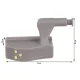LED Cabinet Hinge Light 3-LED Automatic On/Off Closet Light 23025