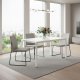 ModernHome NORD-W Kitchen / Desk Table, 120x60 cm, White