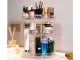 360° Rotating Cosmetics and Jewelry Organizer, Transparent