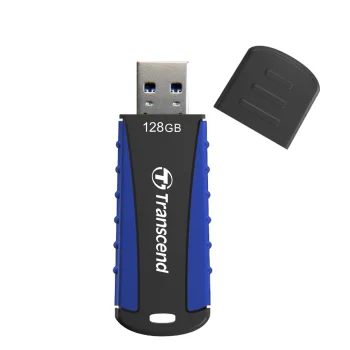 USB Flash Drive Transcend JetFlash 810 128GB USB 3.1 Gen 1, Black / Green
