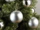 Christmas Tree Baubles Set 100 pcs + Star, Silver