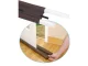Double Sided Door Draft Stopper 85 cm, Brown