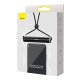 Baseus Waterproof Phone Bag Case Cover for Swimming Pool Beach 210 x 110mm, Black | Universāls Ūdensnecaurlaidīgs...