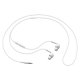 Samsung EHS64AVFWE Wired Headphones 3.5mm with Microphone, White