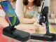 Telescopic Phone Stand with Bluetooth Speaker and Power Bank, Black