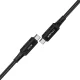 Cable Acefast C4-03 USB-C to USB-C, 100W, 5A, 480Mbps, 2m, Black