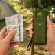 Portable Mosquito Repeller with USB-C and 6 Refill Mats, Green