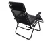 Folding Garden Lounger 2-in-1 Zero Gravity, Black