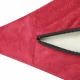 Ergonomic Wedge Pillow XXL, Velour, Red