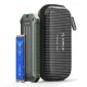 Portable M.2 NVMe/SATA SSD USB-C 3.2 drive bay - gray-green