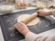 Silicone Pastry Mat 70x50 cm, Grey