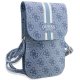 Guess 4G Stripes Phone Handbag, Blue