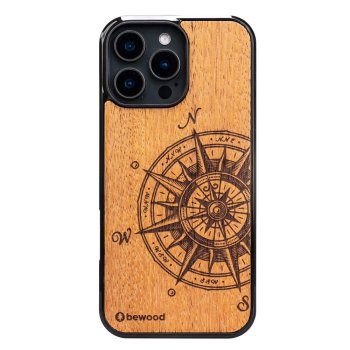 Bewood Wooden Case for iPhone 16 Pro Max TRAVELER MERBAU