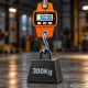 Electronic Hanging Crane Scale with Hook up to 300 kg with LCD