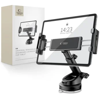Tech-Protect V4 Car Tablet Holder (141-280mm) - Black