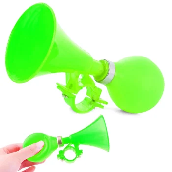 Green Bicycle and Scooter Horn, 14.5 cm