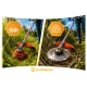 Humberg HM-613 Petrol Brushcutter Grass Trimmer 55cc + Oil