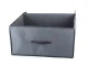 Storage Box Organizer for Clothes and Toys, 60x45x30cm, Grey