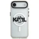 Karl Lagerfeld IML Choupette Sketch Logo MagSafe Case for iPhone Air - Clear