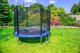 FUNFIT Garden Trampoline with Safety Net and Ladder, 252 cm