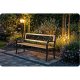 Garden Bench with Backrest Sofotel Elion 125x77x49 cm