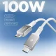 USB-C to USB-C Cable Spigen EB10010CC 100W 100 cm - White