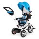Ecotoys JM-066-9L Tricycle with Swivel Seat and Canopy, Blue