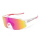 Rockbros Kids Cycling Glasses, Polarized, UV Protection, White