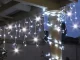 LED Light Curtain 300 LED, Cold White, 10m, Connectable