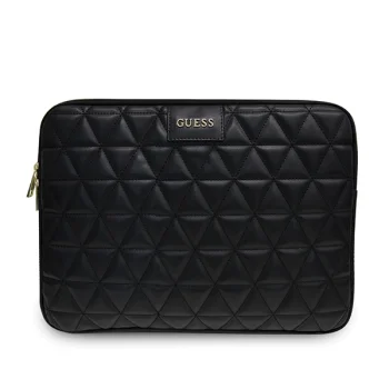Guess Quilted Laptop Sleeve 13", Black