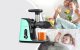 Slow Juicer AMZCHEF GM3001-GN Cold Press Extractor Green with 2 Travel Bottles