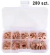 Copper Washer Set 200 Pcs DA15