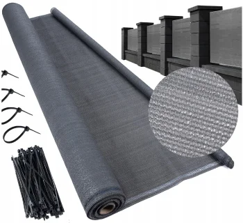 Shading and Masking Net 95%, 1.5x25m, Dark Grey
