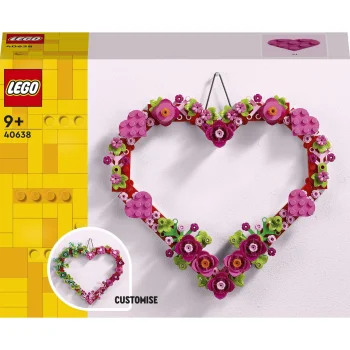 LEGO ICONS 40638 Heart Ornament