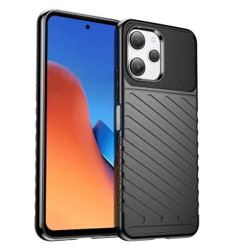 Hurtel Xiaomi Redmi 12 Case Thunder Case, black
